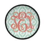 Monogram Iron On Round Patch