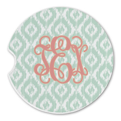 Monogram Sandstone Car Coaster - Single