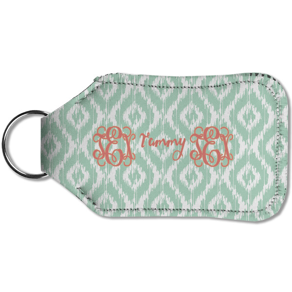 Monogram Sanitizer Holder Keychain - Small (Back)