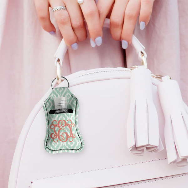 Monogram Sanitizer Holder Keychain - Small (LIFESTYLE)
