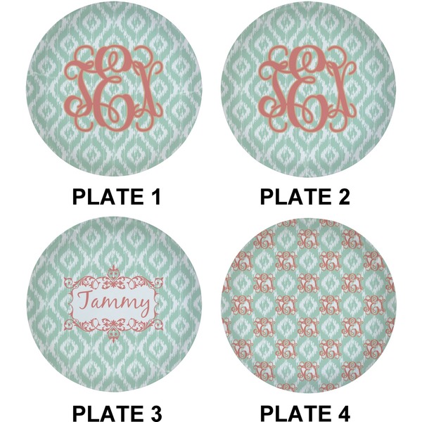Monogram Set of Lunch / Dinner Plates (Approval)