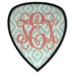 Monogram Iron on Shield Patch A