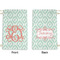 Monogram Small Laundry Bag - Front & Back View