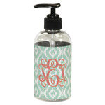 Monogram Plastic Soap / Lotion Dispenser - 8 oz - Small - Black