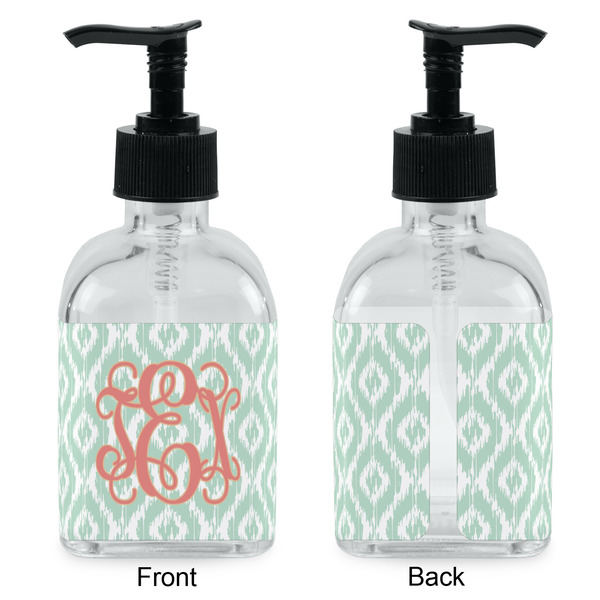Monogram Glass Soap/Lotion Dispenser - Approval