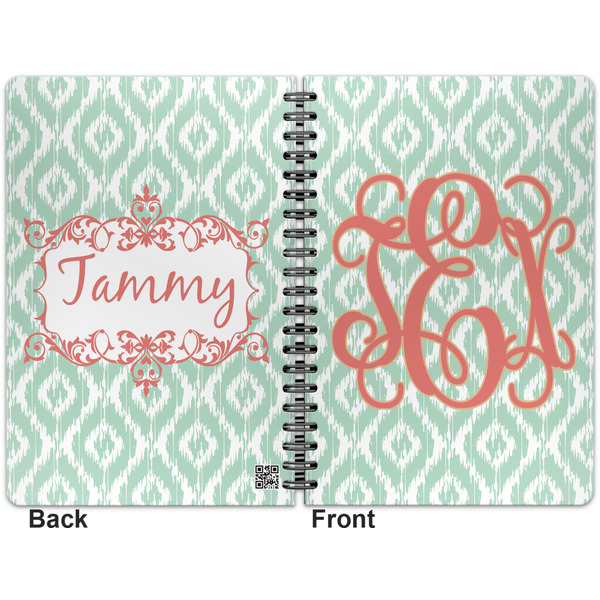 Monogram Spiral Journal 7 x 10 - Apvl