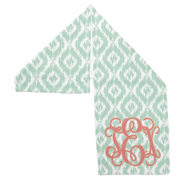 Monogram Sports Towel Folded - Both Sides Showing