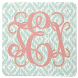 Monogram Square Rubber Backed Coaster - Single