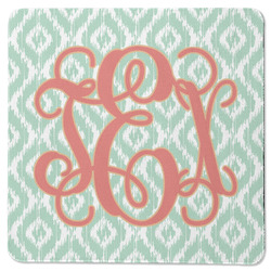 Monogram Square Rubber Backed Coaster - Single