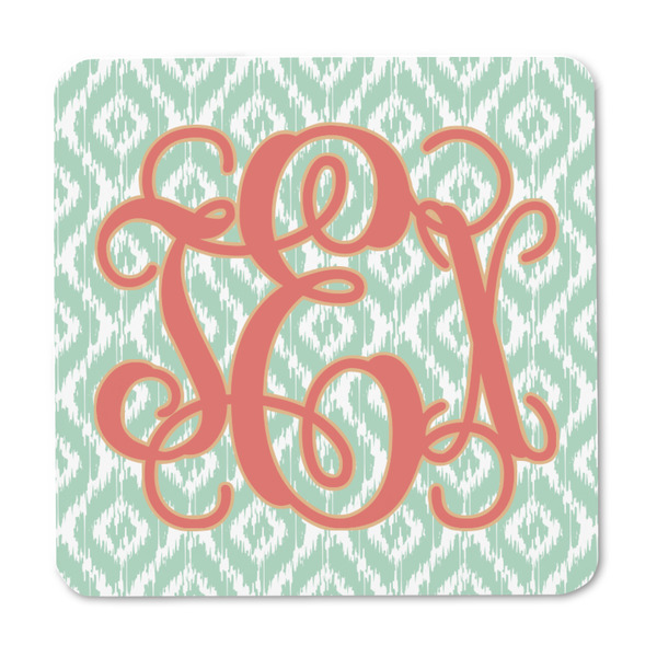 Monogram Square Fridge Magnet - FRONT
