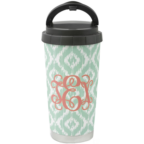 Custom Monogram Stainless Steel Coffee Tumbler