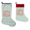 Monogram Stockings - Side by Side compare