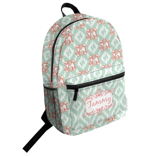 Custom Monogram Student Backpack