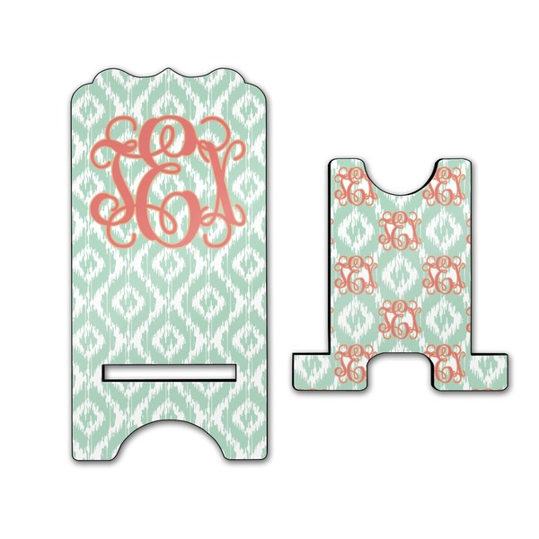 Monogram Stylized Phone Stand - Front & Back - Large
