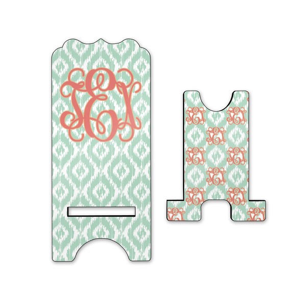 Monogram Stylized Phone Stand - Front & Back - Small