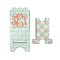 Monogram Stylized Phone Stand - Front & Back - Small