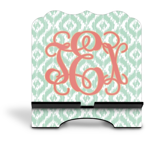 Monogram Stylized Tablet Stand - Front without iPad