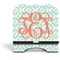 Monogram Stylized Tablet Stand - Front without iPad