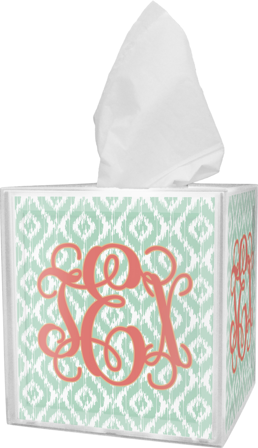 Monogram Tissue Box Cover (Personalized) YouCustomizeIt