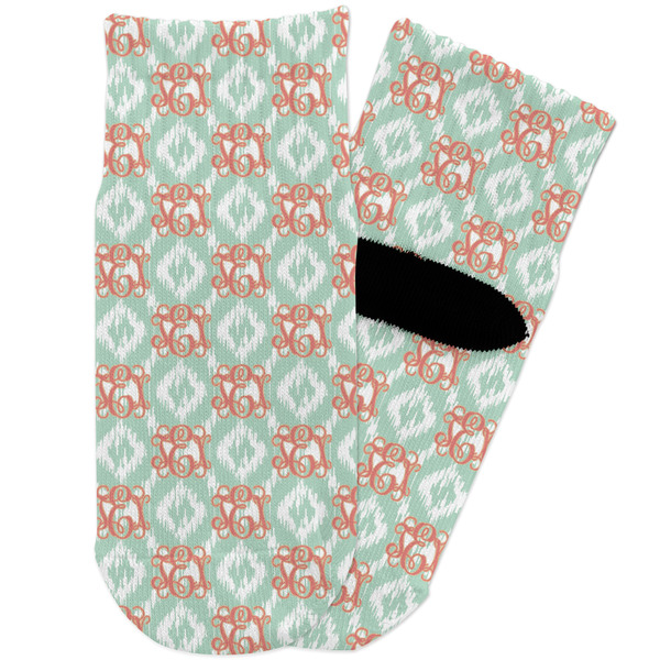 Custom Monogram Toddler Ankle Socks