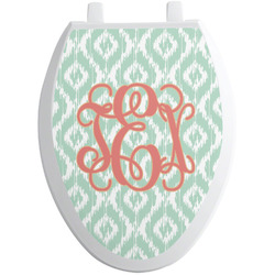 Monogram Toilet Seat Decal - Elongated (Personalized)