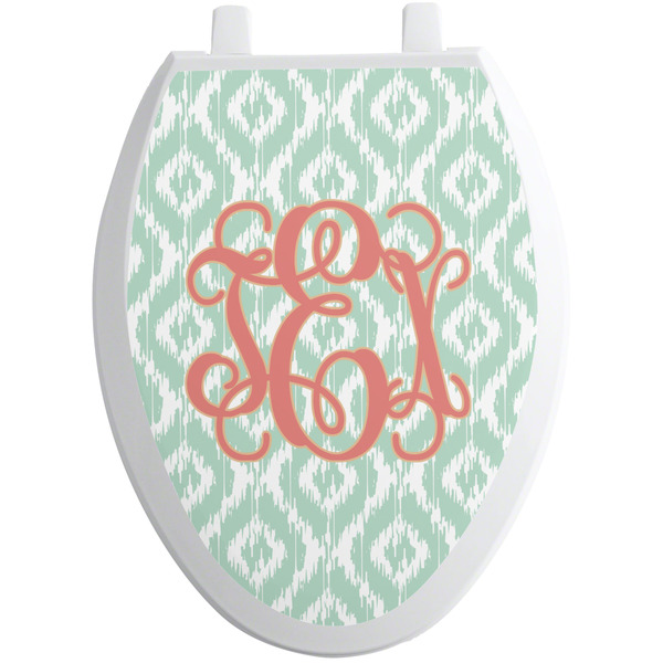 Monogram Toilet Seat Decal (Personalized)