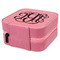 Monogram Travel Jewelry Boxes - Leather - Pink - View from Rear