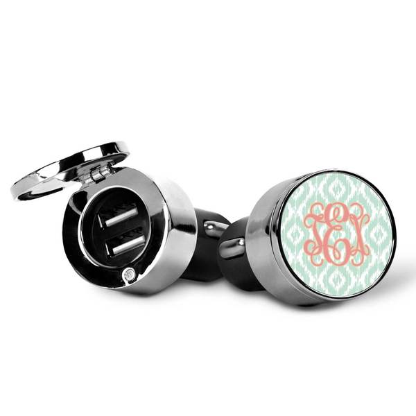 Monogram USB Car Charger