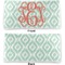 Monogram Vinyl Check Book Cover - Front and Back
