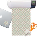 Monogram Sticker Vinyl Sheet - Permanent Adhesive