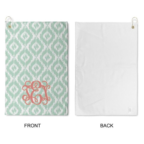 Monogram Waffle Weave Golf Towel - Approval