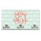 Monogram Wall Mounted Coat Rack