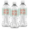 Monogram Water Bottle Labels - Front View