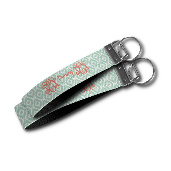 Monogram Webbing Keychain FOBs - Size Comparison