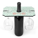 Monogram Wine Bottle & Glass Holder