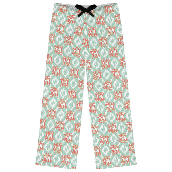 Custom Monogram Womens Pajama Pants - XL