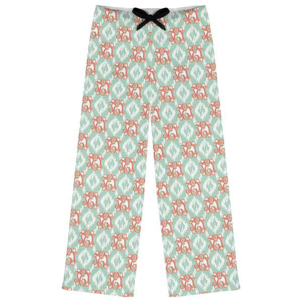 Custom Monogram Womens Pajama Pants - M