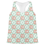 Monogram Womens Racerback Tank Top - 2X Large