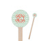 Monogram Wooden 6" Stir Stick - Round - Closeup