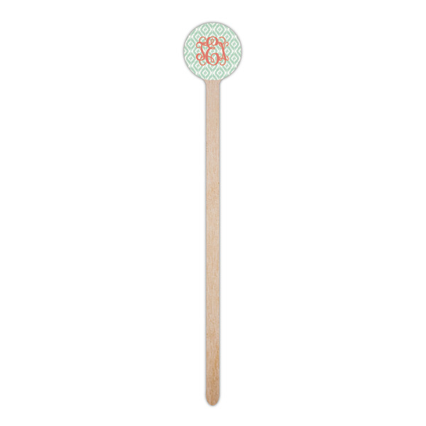 Monogram Wooden 6" Stir Stick - Round - Single Stick