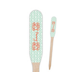 Monogram Paddle Wooden Food Picks