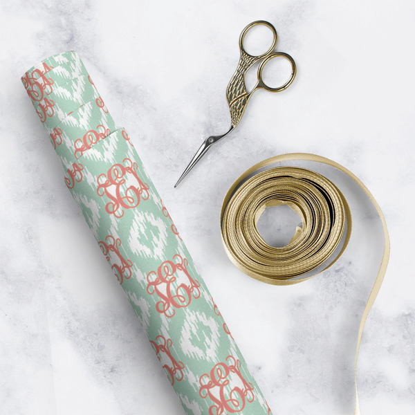 Monogram Wrapping Paper Roll - Matte - In Context