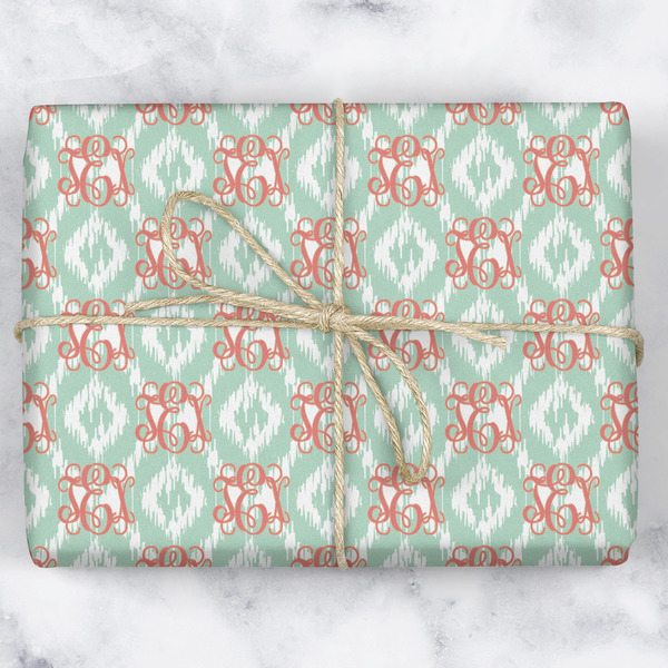 Monogram Wrapping Paper Roll - Matte - Wrapped Box