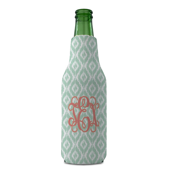 Monogram Zipper Bottle Cooler - FRONT (bottle)