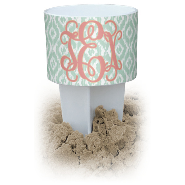 Custom Monogram Beach Spiker Drink Holder