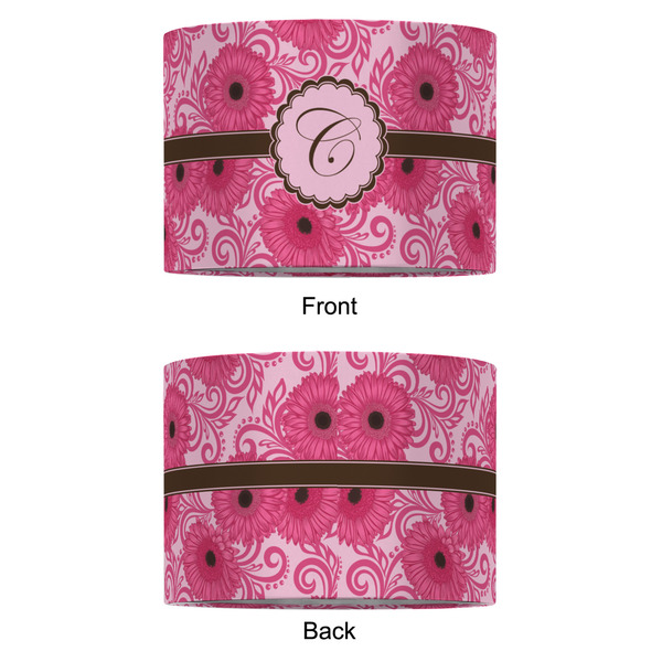 Gerbera Daisy 12" Drum Lampshade - APPROVAL (Fabric)