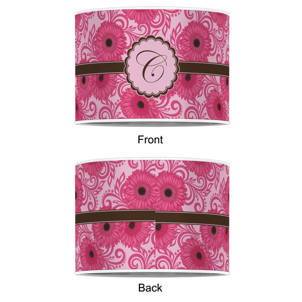 Gerbera Daisy 12" Drum Lampshade - APPROVAL (Poly Film)