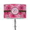 Gerbera Daisy 12" Drum Lampshade - ON STAND (Poly Film)