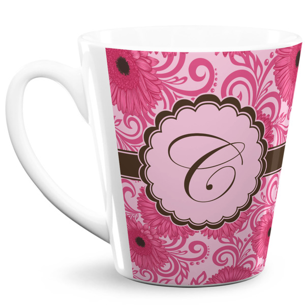 Custom Gerbera Daisy 12 Oz Latte Mug (Personalized)