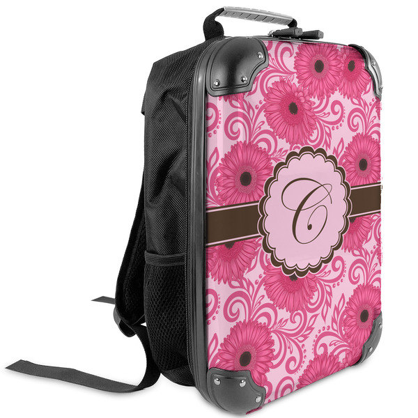 Custom Gerbera Daisy Kids Hard Shell Backpack (Personalized)